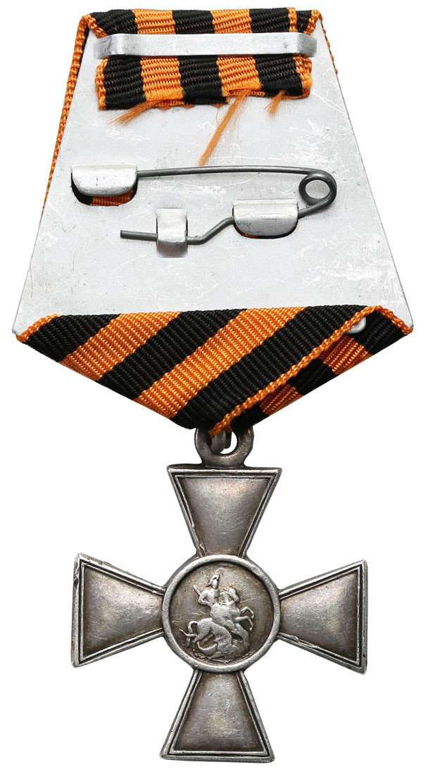 Krzyż Św. Jerzego 4 stopień dla polskiego żołnierza